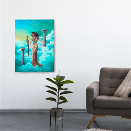 Zodiac Canvas Prints -  Fantasy & Zodiac Signs Art - Koiativity