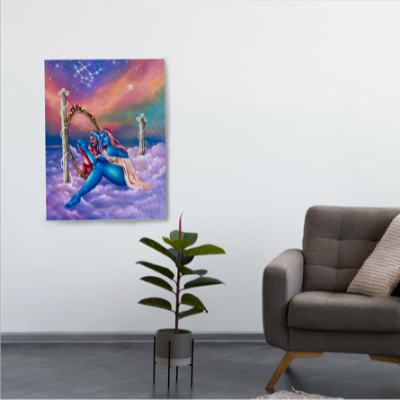 Zodiac Canvas Prints -  Fantasy & Zodiac Signs Art - Koiativity