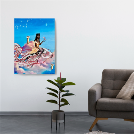 Zodiac Canvas Prints -  Fantasy & Zodiac Signs Art - Koiativity