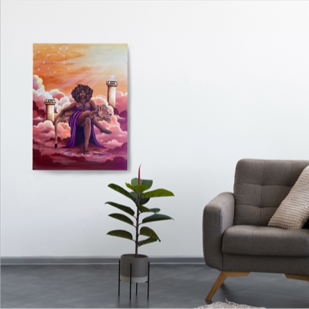 Zodiac Canvas Prints -  Fantasy & Zodiac Signs Art - Koiativity