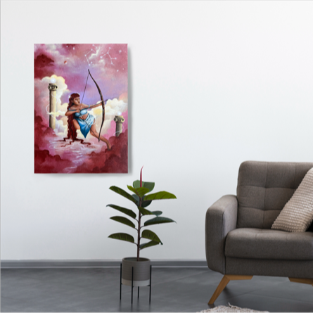 Zodiac Canvas Prints -  Fantasy & Zodiac Signs Art - Koiativity