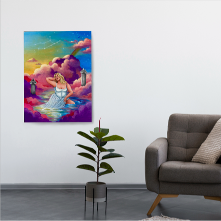 Zodiac Canvas Prints -  Fantasy & Zodiac Signs Art - Koiativity