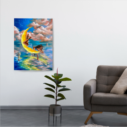 Zodiac Canvas Prints -  Fantasy & Zodiac Signs Art - Koiativity