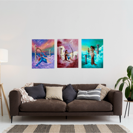 Zodiac Canvas Prints -  Fantasy & Zodiac Signs Art - Koiativity