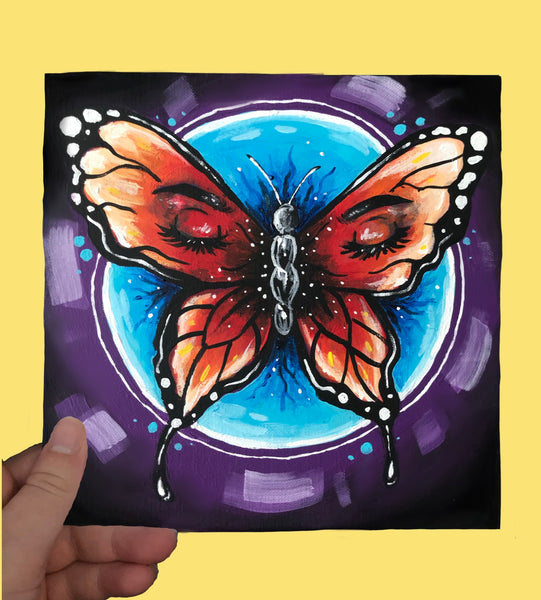 Flourish Butterfly Print