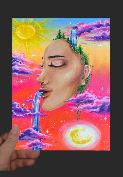 Oasis Art Print